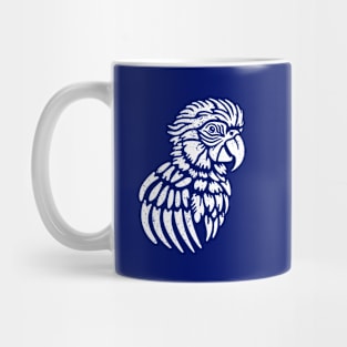 Macaw Parrot distressed Mug